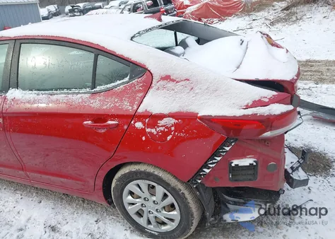 2017 Hyundai Elantra Se from USA, damaged, VIN KMHD74LFXHU119369